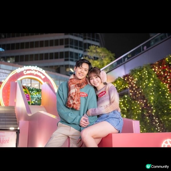 新都會廣場《糖果夢樂園》走過糖果隧道在馬卡龍聖誕樹下過聖誕