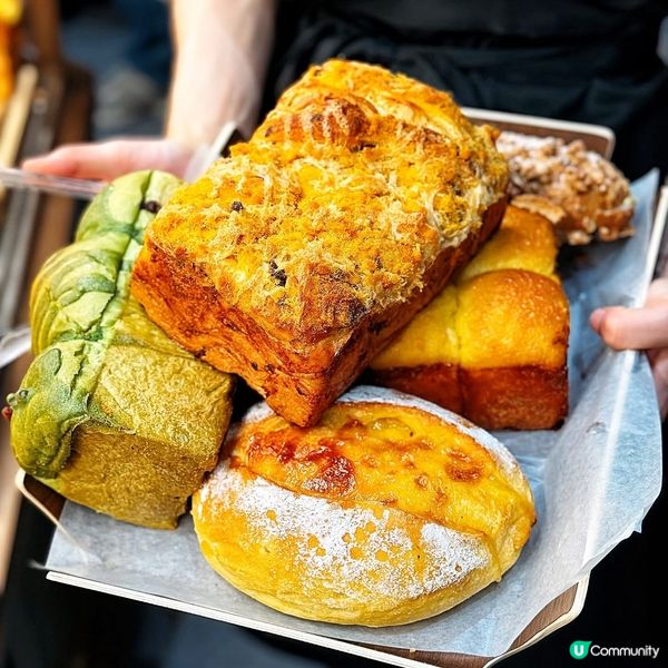 排𝟒𝟎分鐘才吃到‼️超人氣麵包店