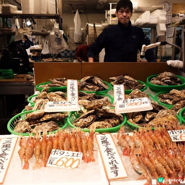 金澤近江町市場🦀 冬日蟹宴🤤
