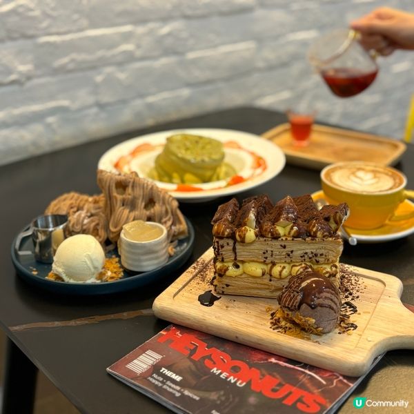 麻糬waffle 😍😍