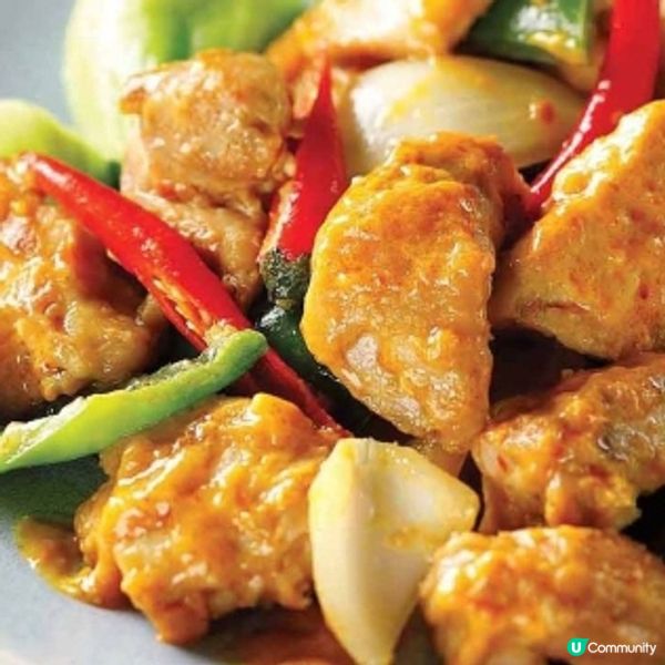 叻沙醬炒雞片