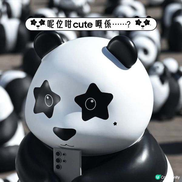 SamsungX《PANDA GO!香港遊》推出限量熊貓模型