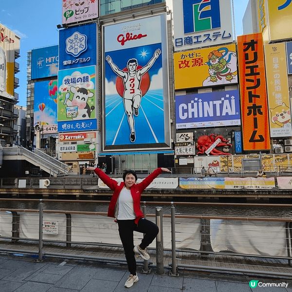 🦅大阪心齋橋固力果跑跑人，可以話係大阪最出名嘅打卡點，但最近...