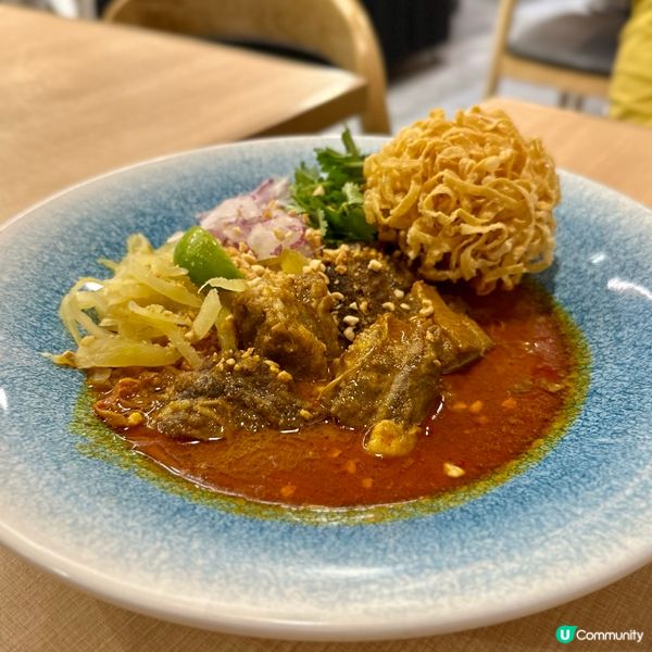 罕見泰北菜．泰北金麵 Khao Soi