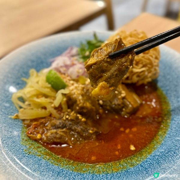 罕見泰北菜．泰北金麵 Khao Soi