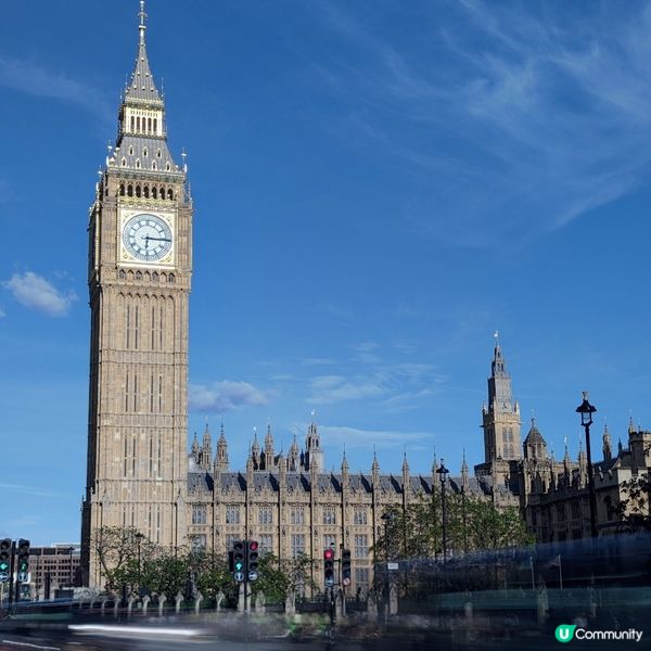 🐤當大笨鐘和西敏寺一起自拍