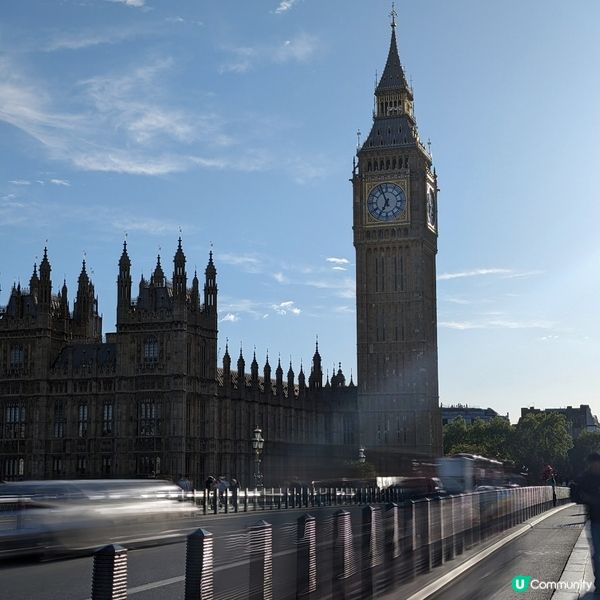 🐤當大笨鐘和西敏寺一起自拍