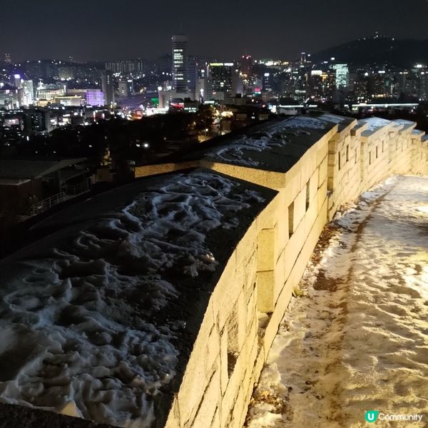 ## 韓國首爾必去打卡秘景🔥駱山公園雪景靚到爆❄️🤩💜