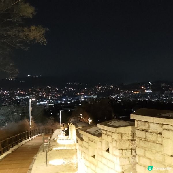 ## 韓國首爾必去打卡秘景🔥駱山公園雪景靚到爆❄️🤩💜