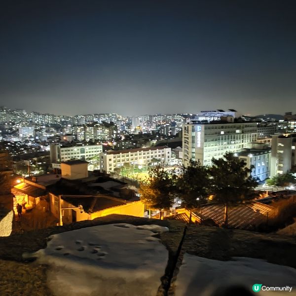 ## 韓國首爾必去打卡秘景🔥駱山公園雪景靚到爆❄️🤩💜