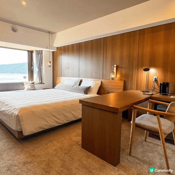 北海道性價比很高的阿寒湖湖景酒店，房間擁有一望無際的湖景，美...