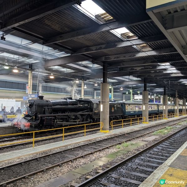 🐤倫敦驚現電影火車The Polar Express 🎄