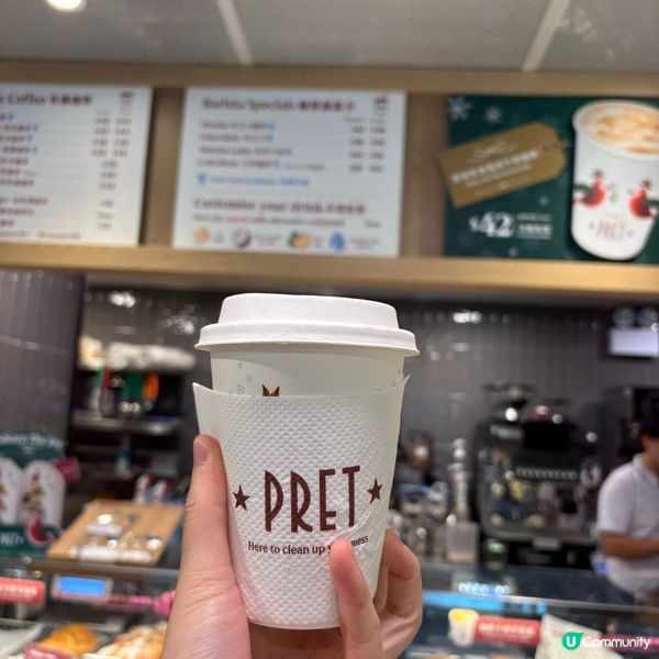 Pret a Manger 最新latte!👍🏻