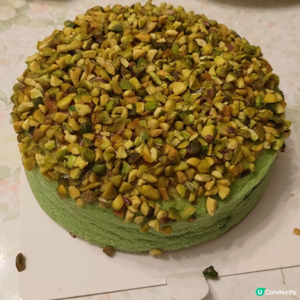 ## 深圳必食開心果芝士蛋糕🍰勁足料超香濃🤤💜