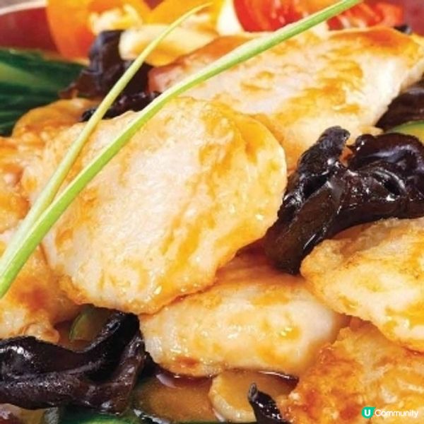 青瓜雲耳炒魚柳