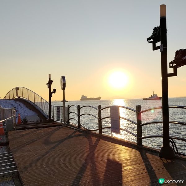 ## 韓國超唯美日落景色🌅月尾島打卡必去😍💜