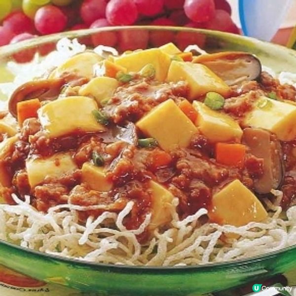 脆米肉碎玉子豆腐