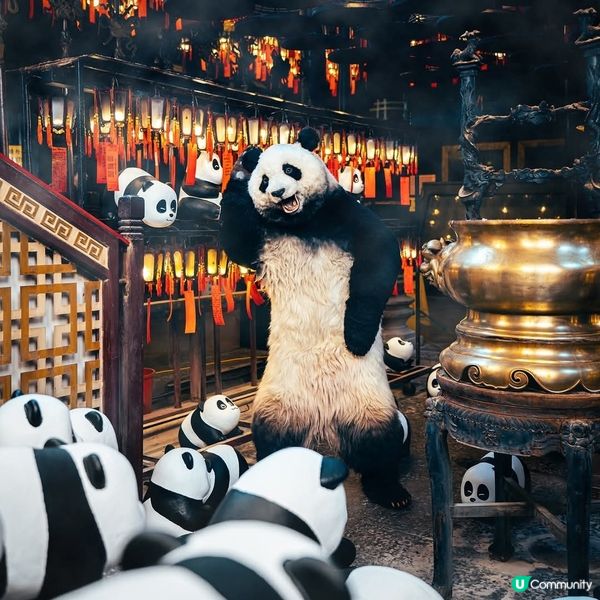 一代武打傳奇洪金寶遇上「功夫熊貓s」？！🔥