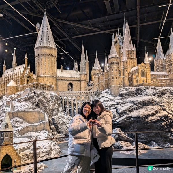 ❄️ 斜角巷與城堡一模型：冰雪覆蓋的魔法世界 🌨️
