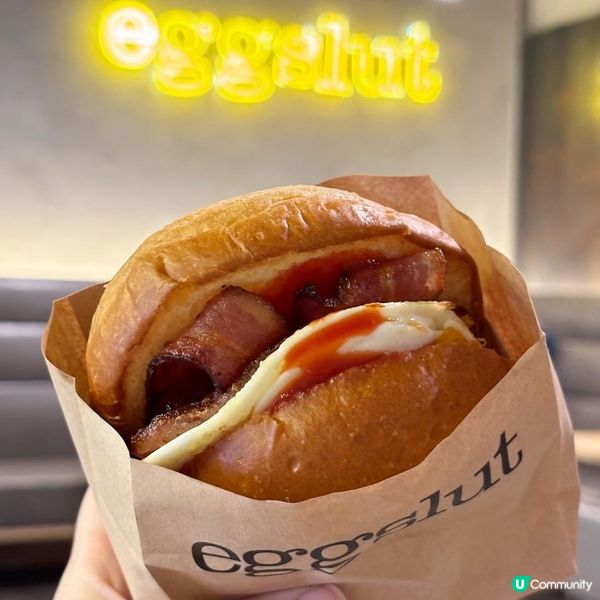 銅鑼灣•人氣美國三文治 爆蛋汁Burger