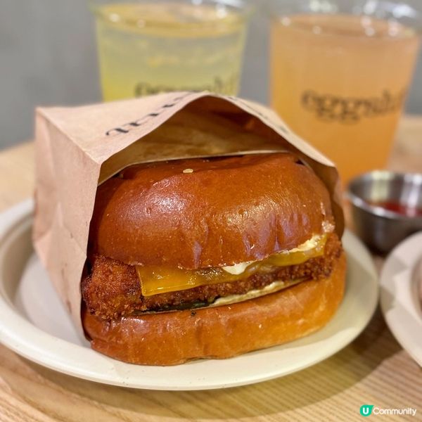 銅鑼灣•人氣美國三文治 爆蛋汁Burger