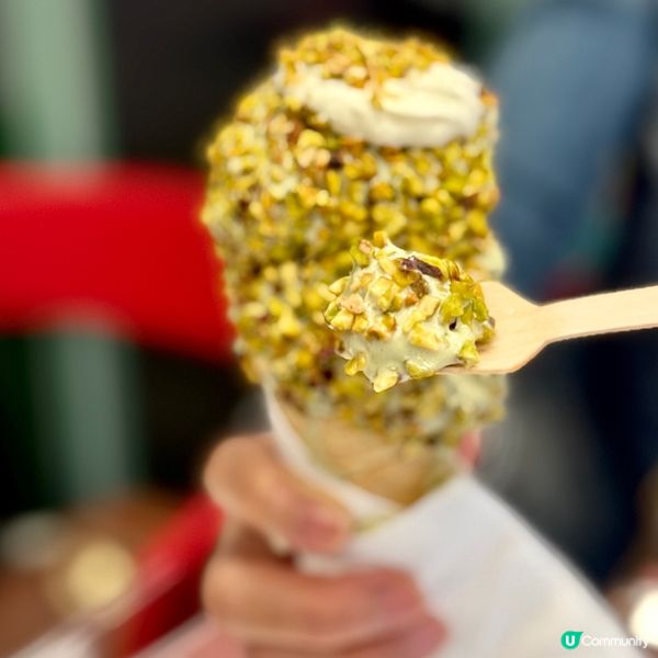 🍦開心果轉轉筒gelato