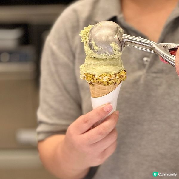 🍦開心果轉轉筒gelato