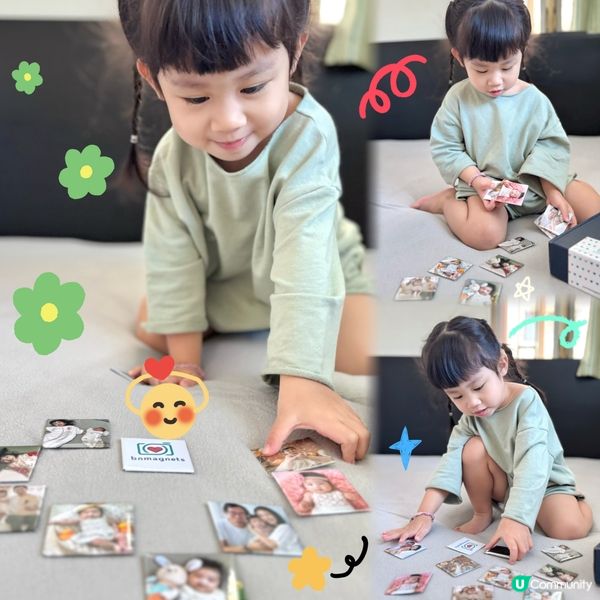 用磁石貼紀念每一個珍貴時刻🧑‍🧑‍🧒‍🧒💕 #把愛貼在家的每個角落