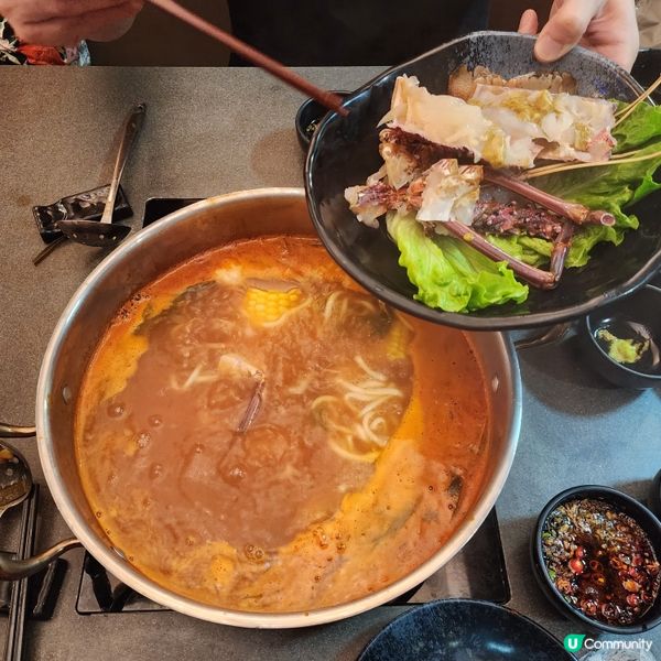 親子火鍋店❣️龍蝦刺身+龍蝦火鍋湯底正