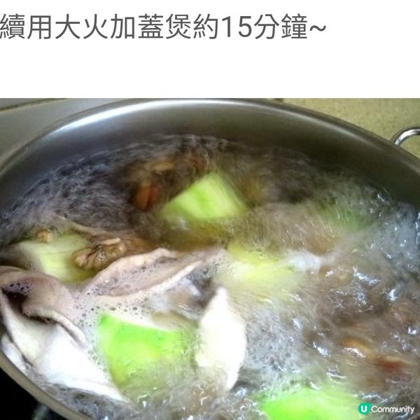 節瓜章魚合桃湯

