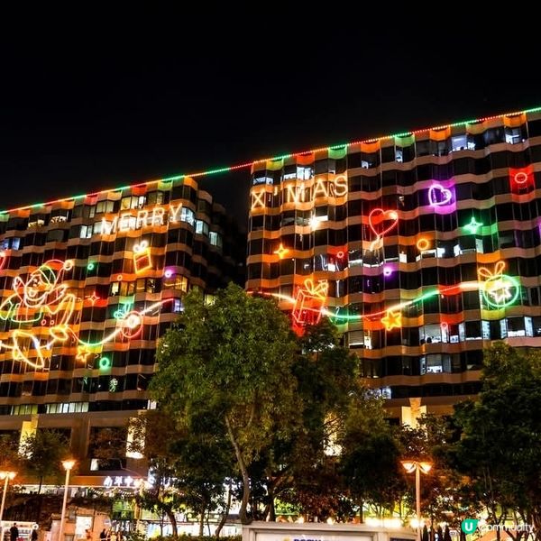 聖誕燈飾 閃爍尖東耀香江 