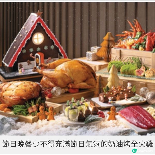 麗豪航天城酒店聖誕住房計劃 享 用節日火雞自助餐