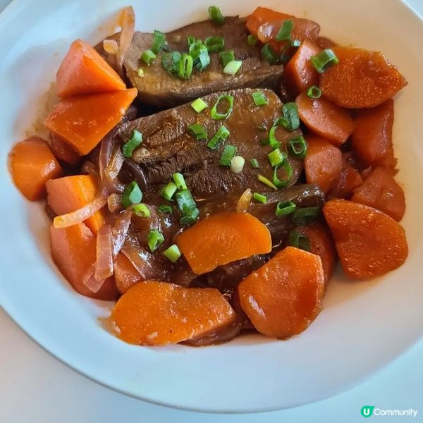 伍斯特醬厚切牛舌

