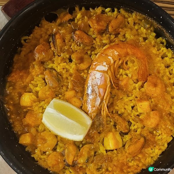 Seafood Paella 