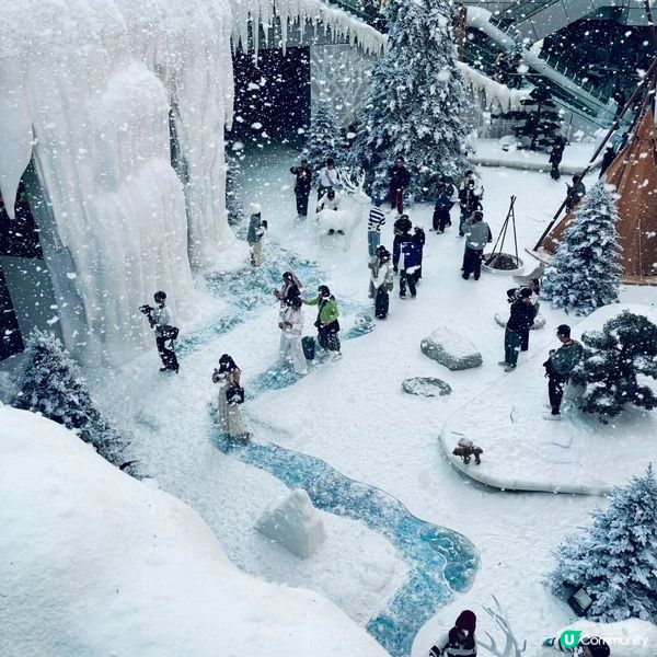 深圳萬象前海雪景