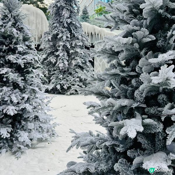 深圳萬象前海雪景