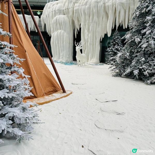 深圳萬象前海雪景