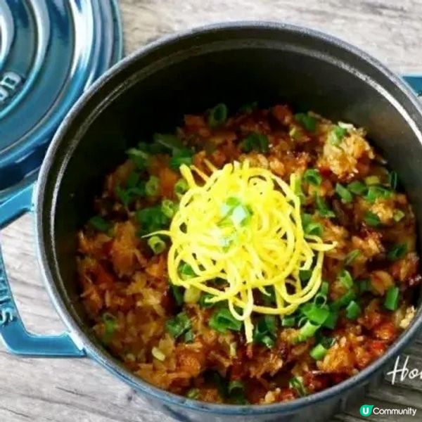 簡易瑤柱臘味糯米飯

