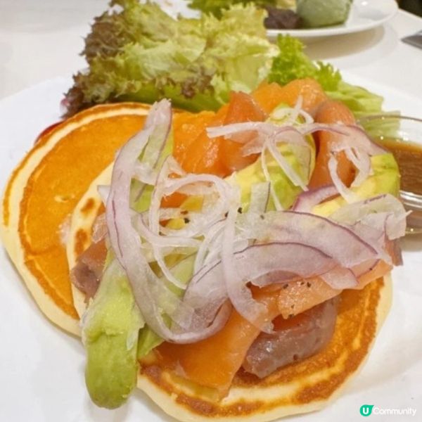 Pancake都可以有鹹有甜