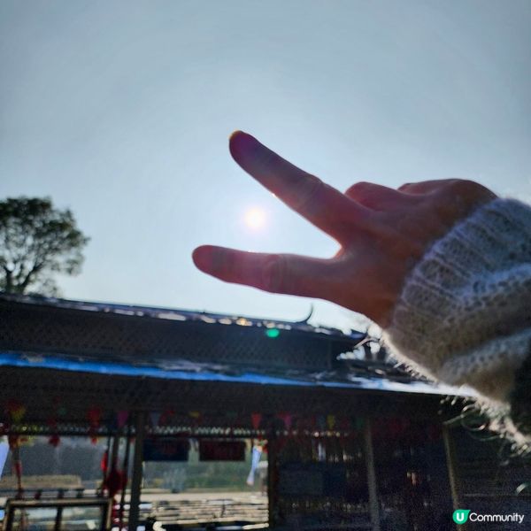 冬日的晨曦☀️