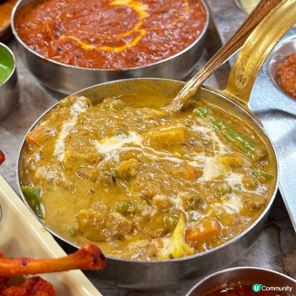 尖沙咀•正宗印度菜 巨型大薄餅