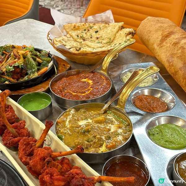 尖沙咀•正宗印度菜 巨型大薄餅