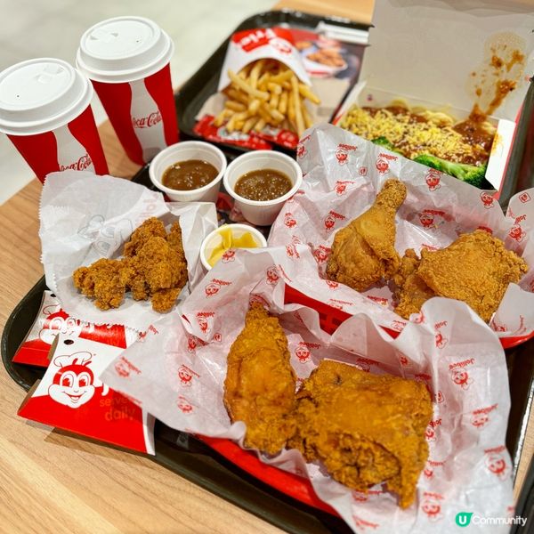 Jollibee聖誕外賣套餐😍聖誕party到會之選