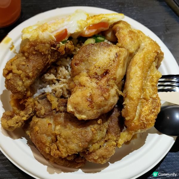 ## 觀塘工廈隱世美食🤤蔥油雜扒煎蛋飯超豐富超滿足💜