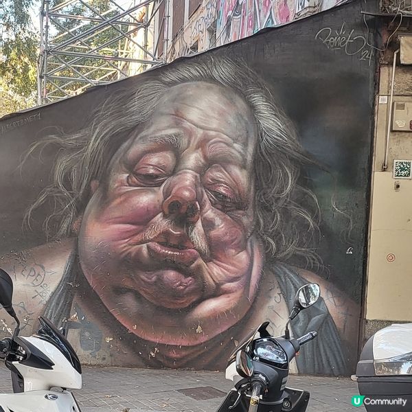 巴塞隆拿街頭塗鴉