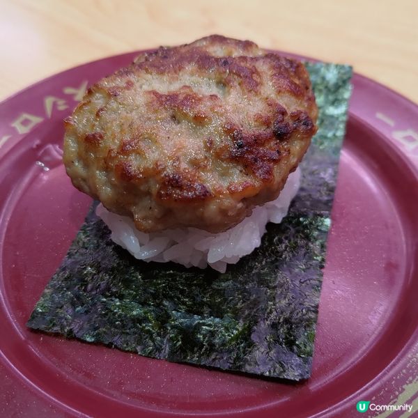 壽司郎12月限定 迷你漢堡扒海苔包🍔感受日本風味💜