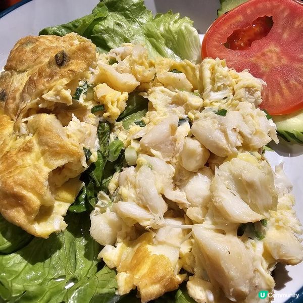 大癲蟹肉量🤩的蟹肉奄列