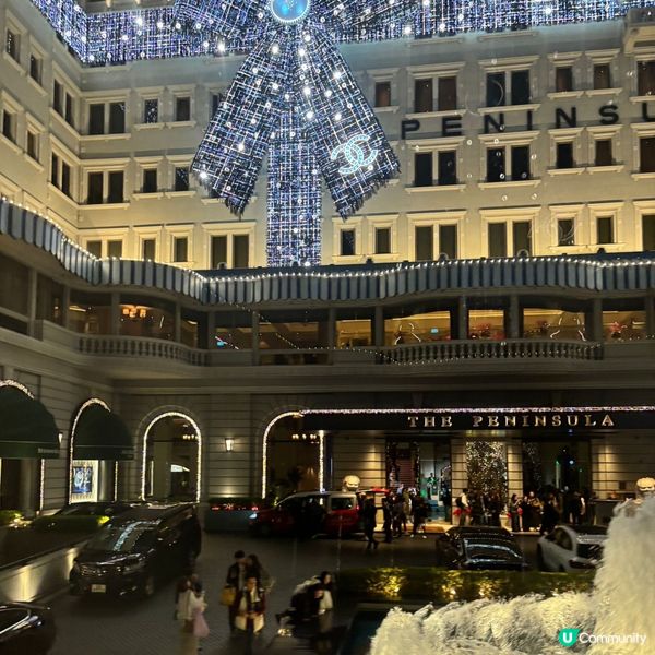 ## 尖沙咀聖誕打卡好去處🎄半島酒店靚到爆🤩💜