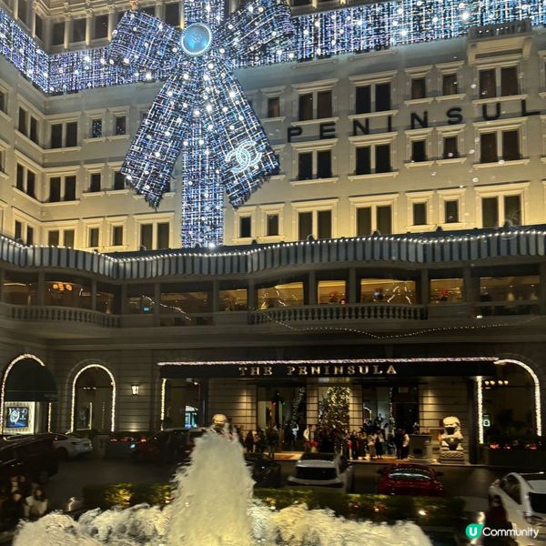 ## 尖沙咀聖誕打卡好去處🎄半島酒店靚到爆🤩💜