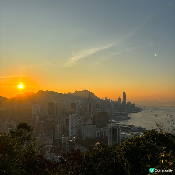 紅香爐峰日落🌅